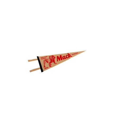 Bulldog Tough Red 1900 9"x27" Oxford Felt Pennant