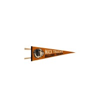 Bulldog Tough Yellow 9"x27" Oxford Felt Pennant