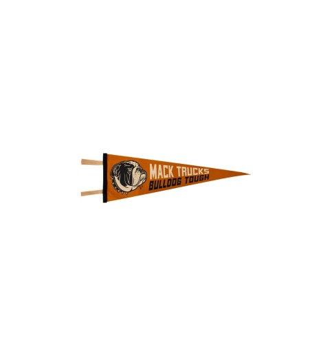 Bulldog Tough Yellow 9"x27" Oxford Felt Pennant