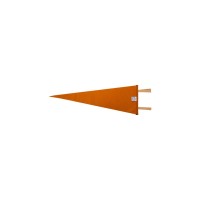 Bulldog Tough Yellow 9"x27" Oxford Felt Pennant