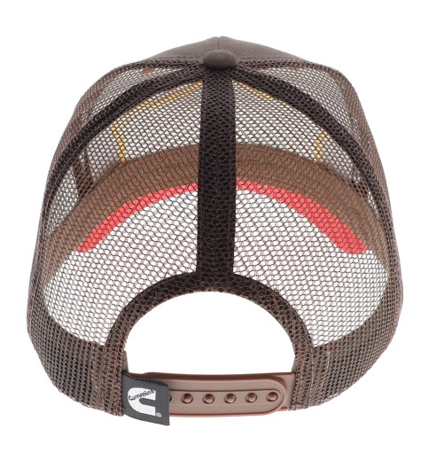 Cap Vintage Logo Red-Brown Cap Vintage Logo Red-Brown