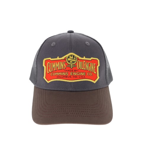 Cap 1919 Vintage Logo Brown Gray Cap 1919 Vintage Logo Brown Gray