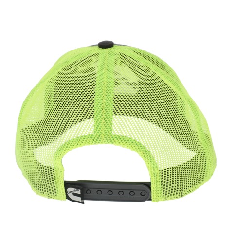 Hi-Vis Neon Mesh Back Cap Gray-Lime Hi-Vis Neon Mesh Back Cap Gray-Lime