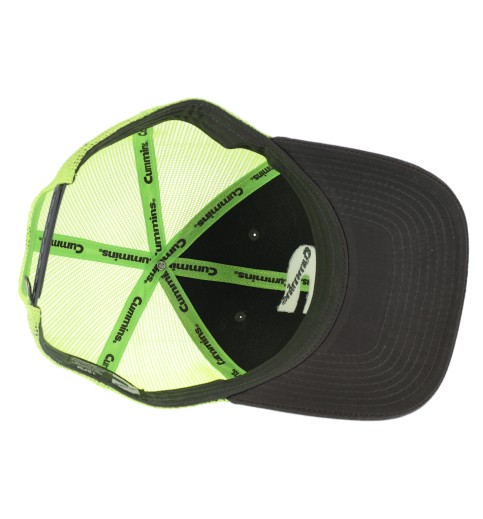 Hi-Vis Neon Mesh Back Cap Gray-Lime Hi-Vis Neon Mesh Back Cap Gray-Lime