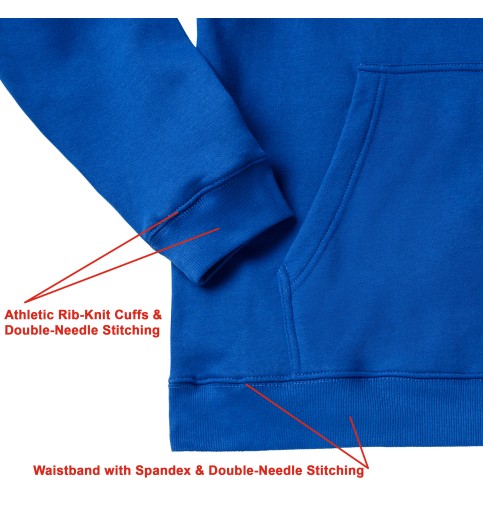 Vintage1952 Hooded Sweatshirt Blue 3XL Vintage1952 Hooded Sweatshirt Blue 3XL