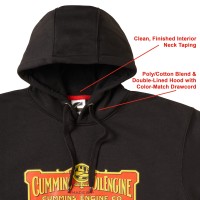 Vintage 1919 Engine Oil Sweatshirt Black Large