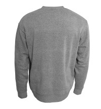 Mens Crewneck Pullover Sweatshirt Gray 2X
