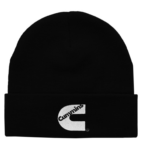 Cuffed Knit Beanie Black Cuffed Knit Beanie Black