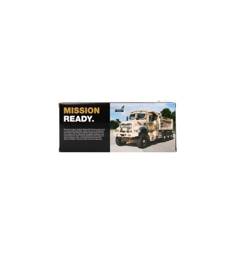 Mack Defense Green Heavy Dump Truck Diecast
