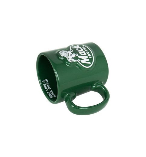 Mack 3D Retro Logo Green Mug Mack 3D Retro Logo Green Mug