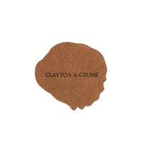 Retro Bulldog Leather Coaster