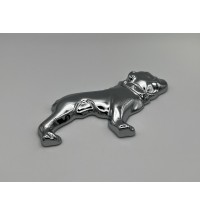 Chrome Half Dog Emblem Set