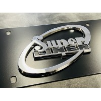 Superliner Black License Plate