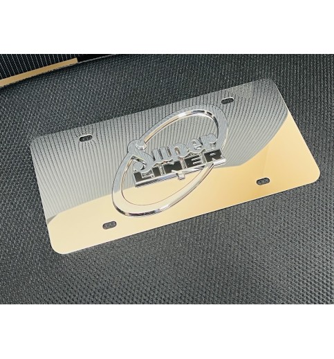 Superliner Chrome License Plate