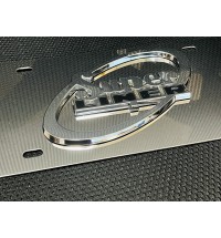 Superliner Chrome License Plate