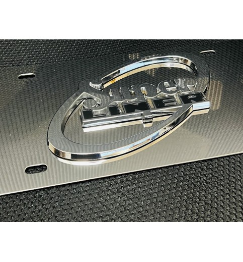 Superliner Chrome License Plate