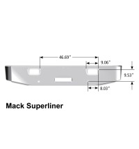Superliner II Chrome Bumper