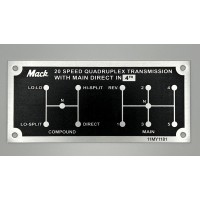 20 Speed Shift Plate