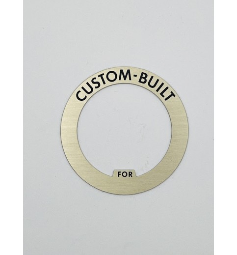 Custom Built Horn Button Trim Ring