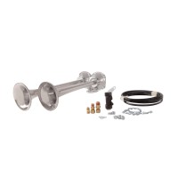 Dual Chrome Trumpet Air Horn Kit Dual Chrome Trumpet Air Horn Kit