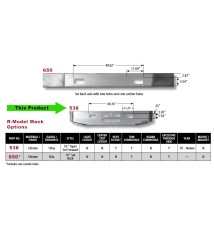 Chrome R-Model Bumper