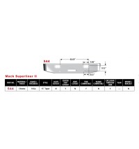 Superliner II Chrome Bumper