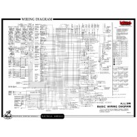 Printed Mack R, U, DM Wiring Diagram