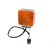 Square RD Model Fender Turn Signal Light - Chrome