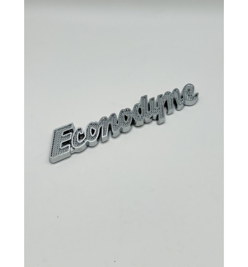 Econodyne Emblem with 3M Adhesive Backing