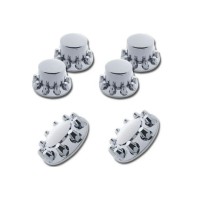 Axle Cover Complete Set Chrome ABS Hub Pilot Axle Cover Complete Set Chrome ABS Hub Pilot