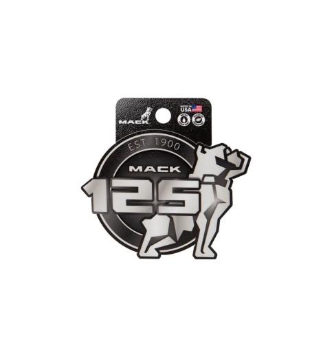 Mack 125th Anniversary 3" Silver Sticker Mack 125th Anniversary 3" Silver Sticker