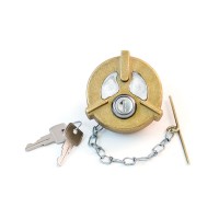 Locking Brass Fuel Cap