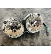 Superliner Round Headlight Bucket LH