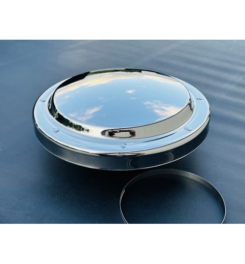 Stainless R-Model Air Cleaner Cap