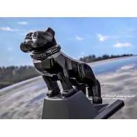 Limited Edition Black Bulldog Hood Ornament Limited Edition Black Bulldog Hood Ornament