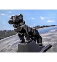 Limited Edition Black Bulldog Hood Ornament Limited Edition Black Bulldog Hood Ornament