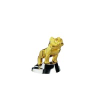 Gold Bulldog Paperweight Gold Bulldog Paperweight