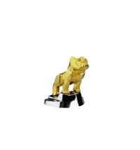 Gold Bulldog Paperweight Gold Bulldog Paperweight