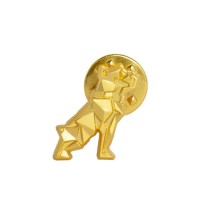 Gold Bulldog Lapel Pin Gold Bulldog Lapel Pin