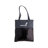 Mack Black Sequin Tote