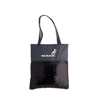 Mack Black Sequin Tote