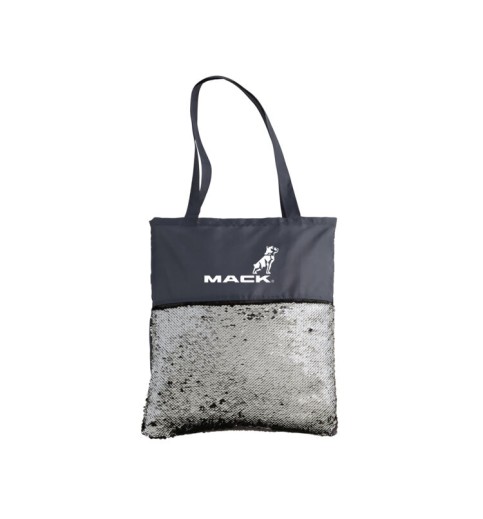 Mack Black Sequin Tote