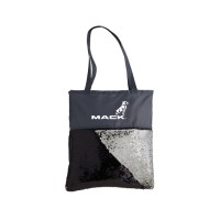 Mack Black Sequin Tote