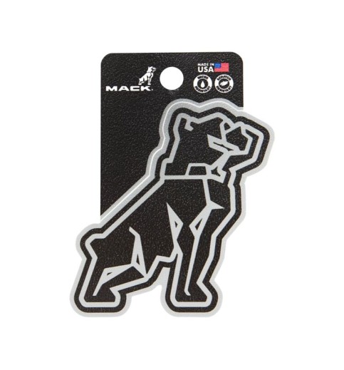 Mack Silver Bulldog 3" Sticker Mack Silver Bulldog 3" Sticker