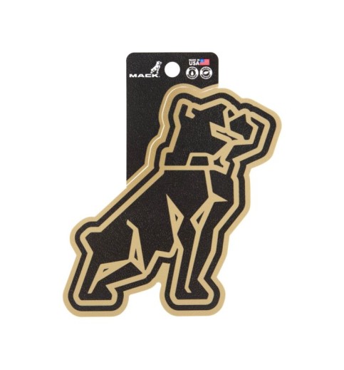 Mack Gold Bulldog 5" Sticker Mack Gold Bulldog 5" Sticker