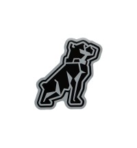 Silver Mack Bulldog- Magnet