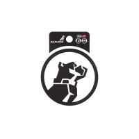 Mack Circle Bulldog 3" Sticker Mack Circle Bulldog 3" Sticker