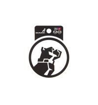 Mack Circle Bulldog 3" Sticker Mack Circle Bulldog 3" Sticker