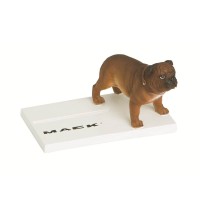 Vintage Bulldog Business Card Holder Vintage Bulldog Business Card Holder