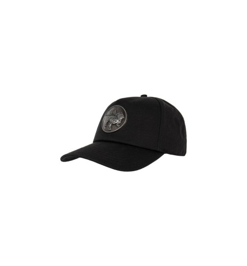 Mack Black Heavy Metal Bulldog Emblem 5-Panel Cap Mack Black Heavy Metal Bulldog Emblem 5-Panel Cap